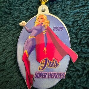 Iris Super Heroes Mardi Gras Beads 2023 Supergirl Wonder Woman Carnival‎